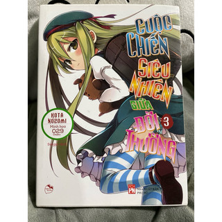 Truyện - Lightnovel - Cuộc Chiến Siêu Nhiên Giữa Đời Thường Tập 3 k seal k quà