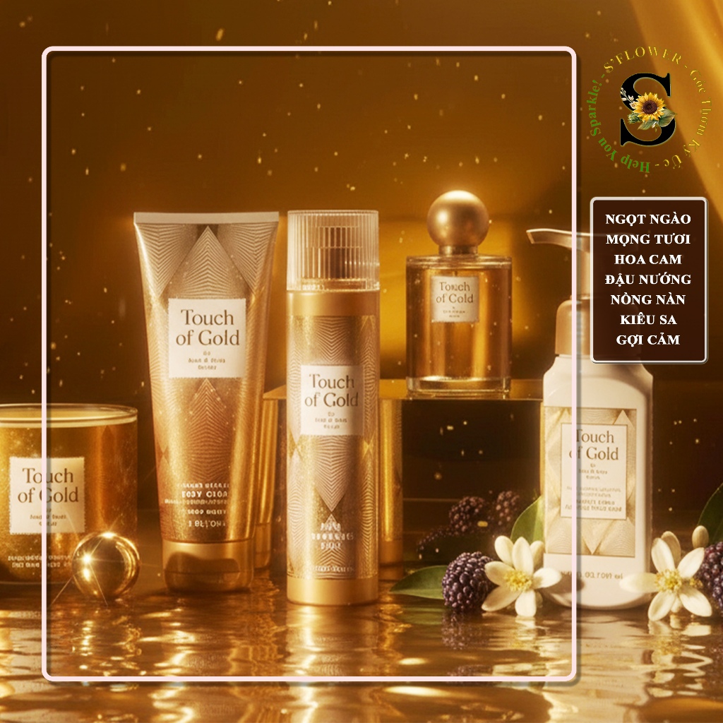 TOUCH OF GOLD | Xịt Thơm Nước Hoa Toàn Thân Bath & Body Works | BigBuy360 - bigbuy360.vn