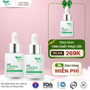 Tinh chất cấp ẩm, phục hồi, dưỡng trắng da_ORI GREEN AMPOULE