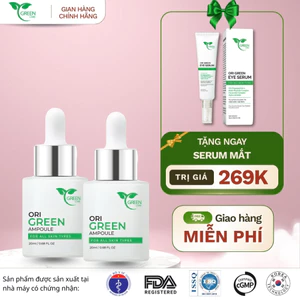 Mua 2 Tinh chất phục hồi, tặng 1 serum mắt ORI GREEN