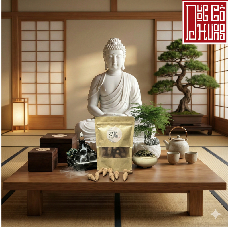 {Dược Cổ Hương} - Nụ hương Ngọc Am  bigsize   - nụ xông nhà cao cấp từ thiên nhiên không hương liệu