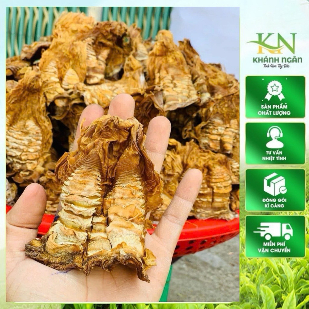 Măng Khô Rừng Tây Bắc – Vàng Tự Nhiên – Giòn Ngon – Không chất bảo quản