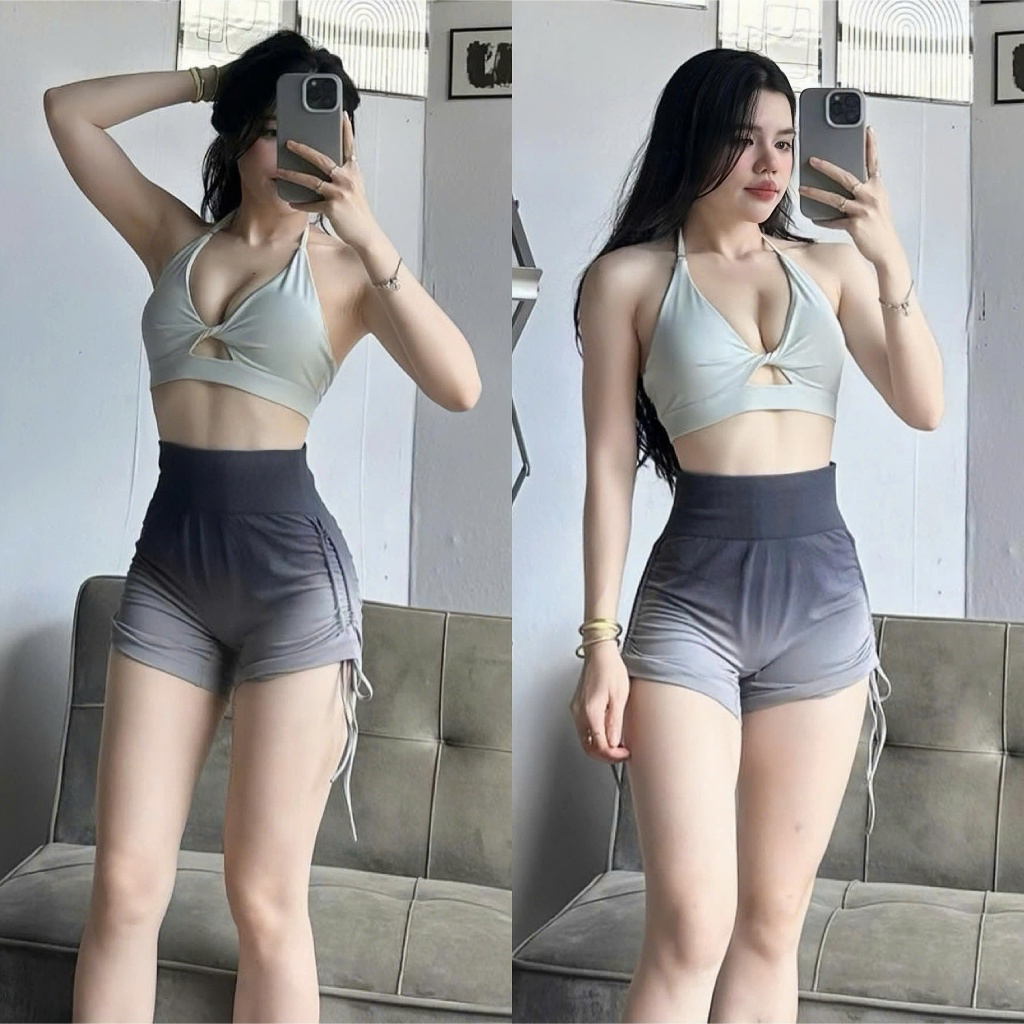 Áo Bra XOẮN CÓ ĐAI NGỰC Kèm Mút Tập Gym-Yoga-Aerobic HOTHISPORT