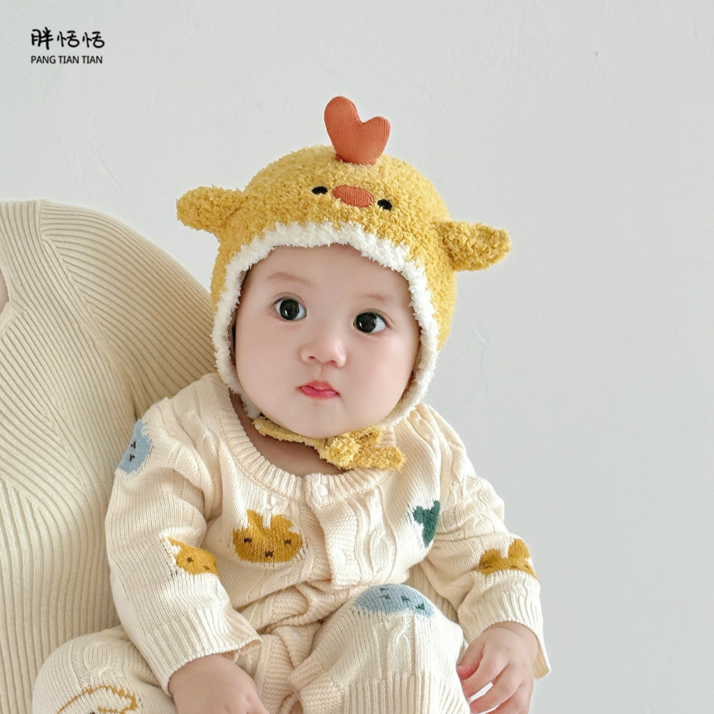 Mũ Len Thú Cưng Dễ Thương Cho Bé Sơ Sinh – 5 Màu Ngọt Ngào 🎀🎀FREESHIP🎀🎀