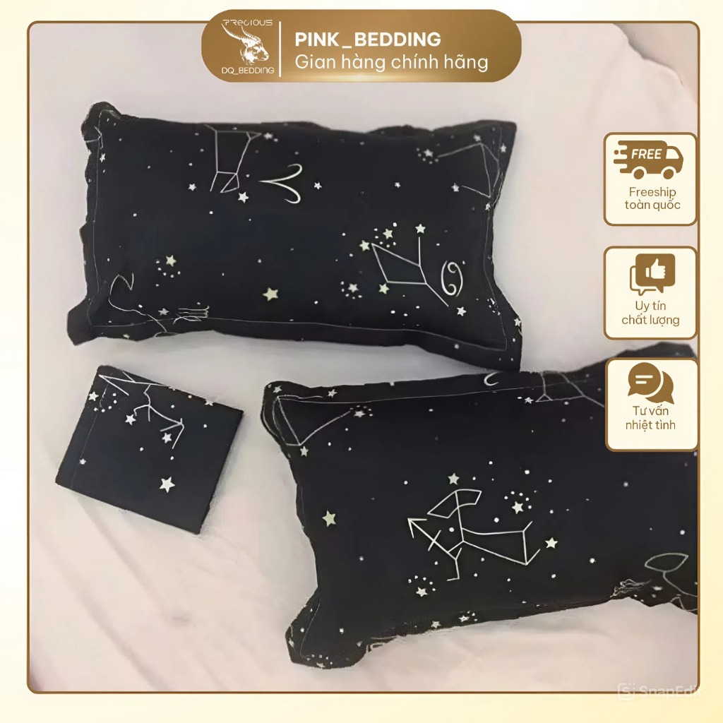 Vỏ Gối Đầu Cotton Poly_Họa Tiết Đẹp , Dễ Thương_HÀNG KHÔNG KÈM RUỘT(SẢN PHẨM GÒM 1 CHIẾC)