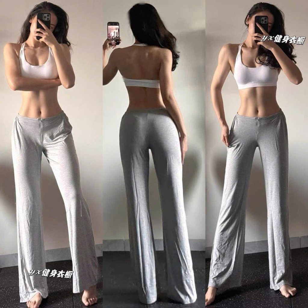 Quần Dài Dáng Suông Thể Thao Q19 Gym-Yoga-Aerobic