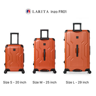 Vali Khóa Khung MIAvn Larita INZO FR01 Size 20/25/29 inch - Nhựa PC+ABS Bền Bỉ, Khoa Khung TSA 2 Điểm Bảo Mật Cao