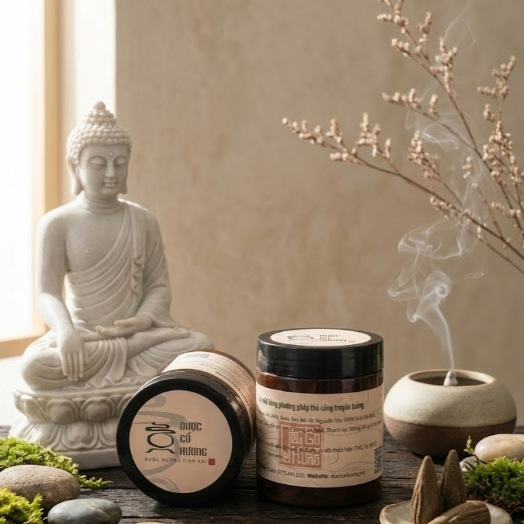 {Dược Cổ Hương} -COMBO MUA 2 TẶNG 1 LƯ XÔNG  100% từ thiên nhiên không hương liệu.
