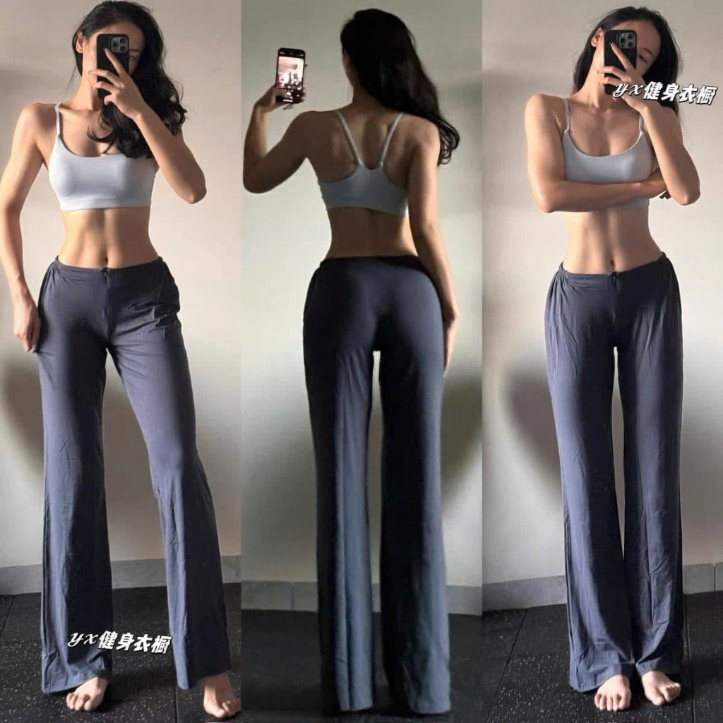 Quần Dài Dáng Suông Thể Thao Q19 Gym-Yoga-Aerobic