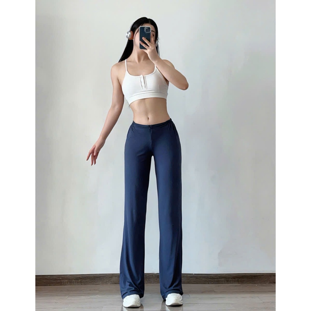 Quần Dài Dáng Suông Thể Thao Q19 Gym-Yoga-Aerobic