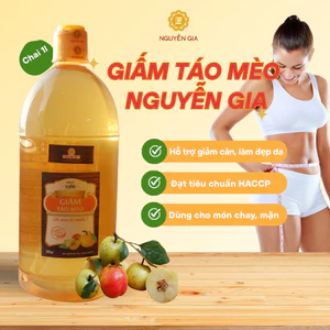 Giấm Táo Mèo Nguyễn Gia Đặc Sản Yên Bái Lên Men Tự Nhiên 1L NGG0042