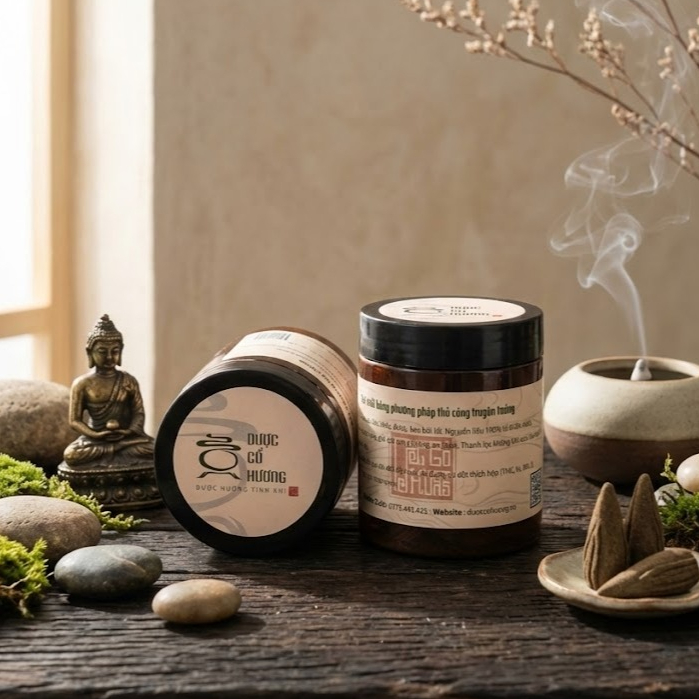 {Dược Cổ Hương} - Nụ Ngọc Am mix dược liệu Hũ 48 viên cao cấp 100% từ thiên nhiên không hương liệu.