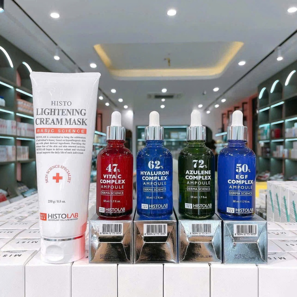 Kem Ủ Trắng Mặt Histolab Lightening Cream Mask Dưỡng Ẩm Trắng Mịn Da 250G