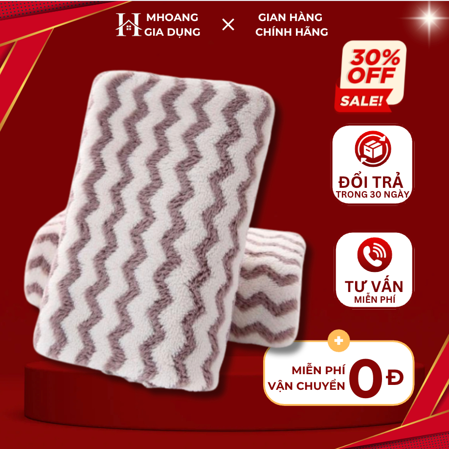 Khăn Lau Nhà Bếp Lông Cừu Siêu Mềm Mại