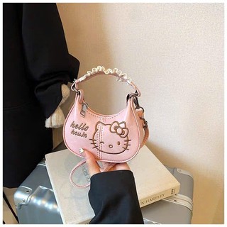 (Deal Mở Bán ) Túi đeo chéo cầm tay mini nữ đẹp mẫu mới Thuê Chữ Hello Kitty siêu xinh dễ thương thời trang hànquốc MN11
