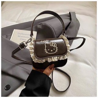 ( Deal Mở Bán ) Túi đeo chéo cầm tay vuông mini nữ đẹp mẫu mới Hello Kitty siêu xinh dễ thương thời trang hàn quốc MN12