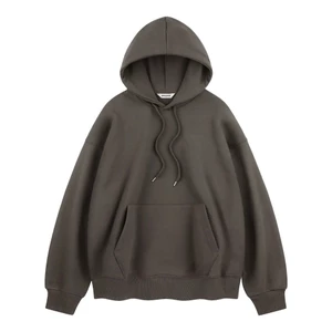 Áo Khoác form rộng chất nỉ bông, áo hoodie nam nữ mặc đi nắng mùa đông dài tay phối túi to k1