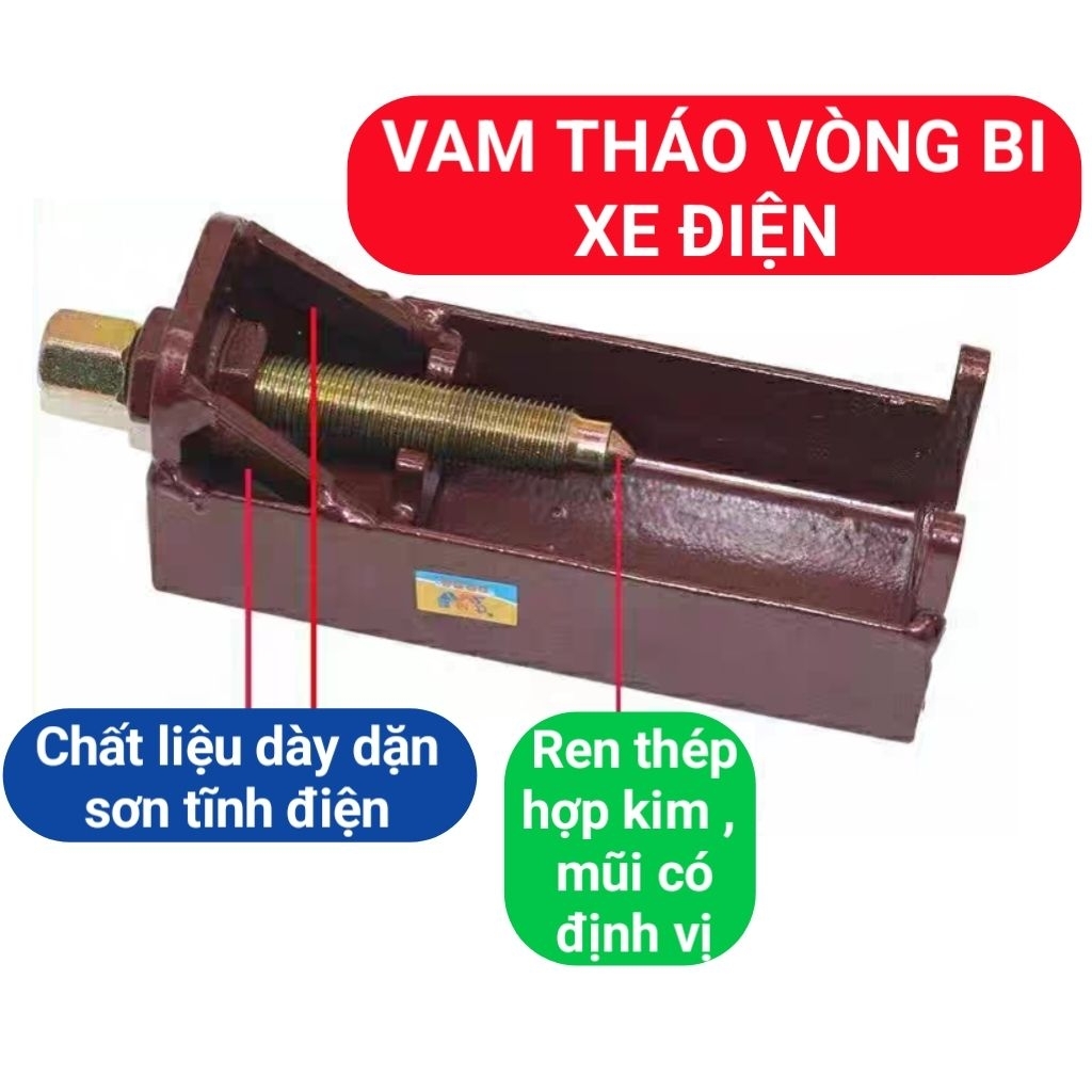 VAM THÁO VÒNG BI XE ĐIỆN