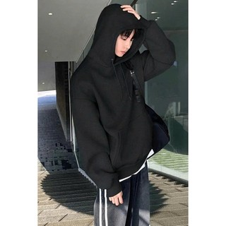 Áo Hoodie Tay Dài Nam Nữ đi nắng mặc ấm mùa đông Chất Nỉ Co Giãn Màu đen, xám Big Size Đến 68kg C