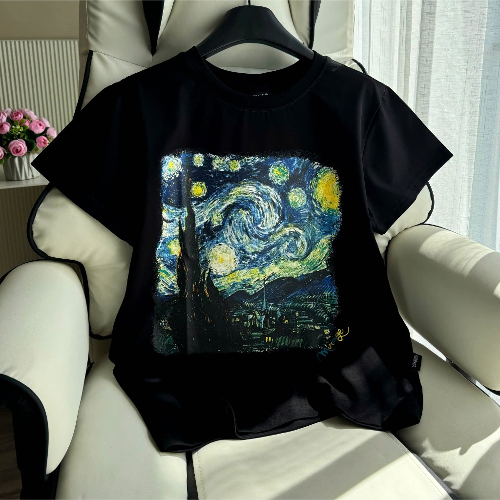 Áo Thun Mirage Tranh Vẽ Local Brand Chất 100% Cotton Mềm Mịn Thoáng Mát.