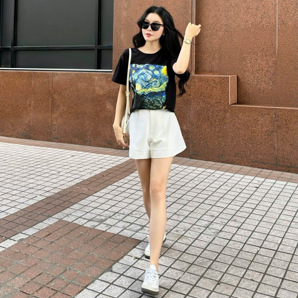 Áo Thun Mirage Tranh Vẽ Local Brand Chất 100% Cotton Mềm Mịn Thoáng Mát.