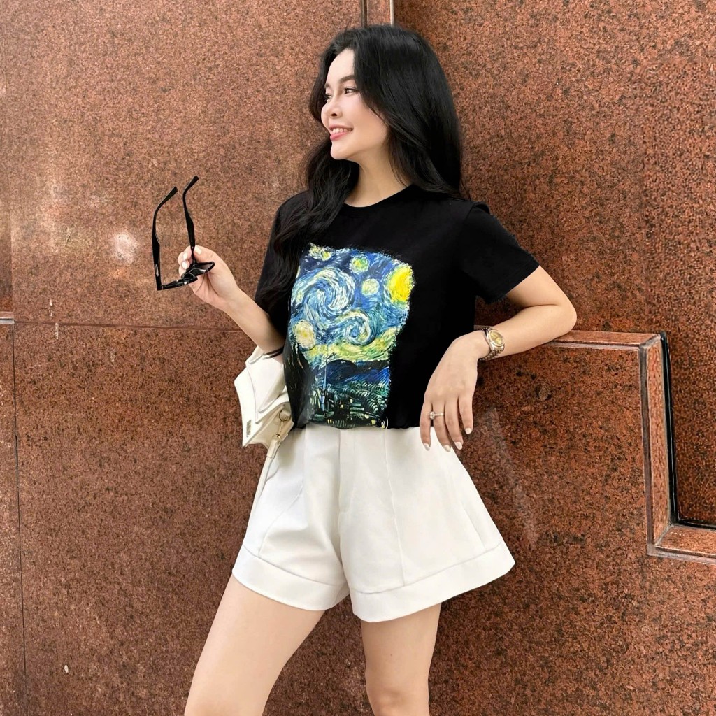 Áo Thun Mirage Tranh Vẽ Local Brand Chất 100% Cotton Mềm Mịn Thoáng Mát.