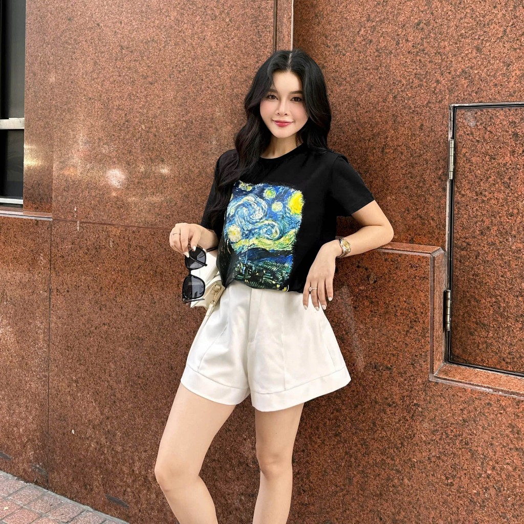 Áo Thun Mirage Tranh Vẽ Local Brand Chất 100% Cotton Mềm Mịn Thoáng Mát.