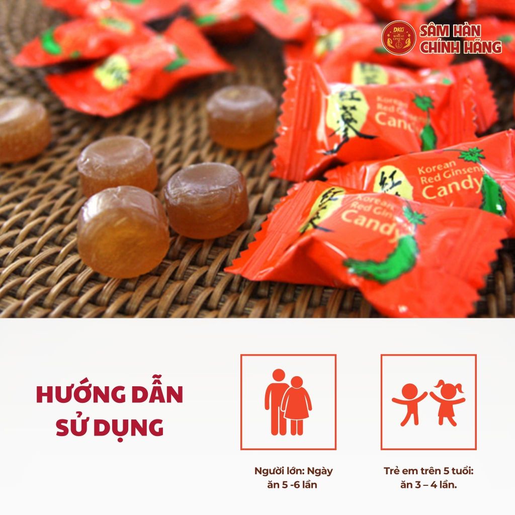 Kẹo hồng sâm 250g-Daedong