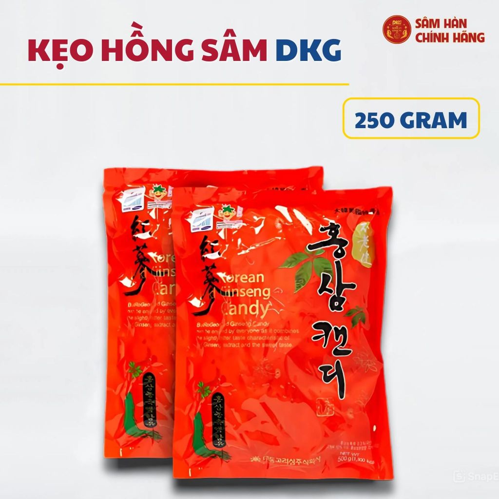 Kẹo hồng sâm 250g-Daedong