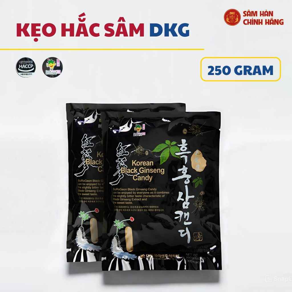 Kẹo hắc sâm 250g - Daedong