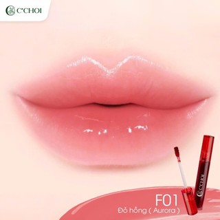 Son Tint Lựu Đỏ C'Choi - Lì Mịn Nhẹ Môi - Lâu Trôi - Dưỡng Ẩm - Bền Màu