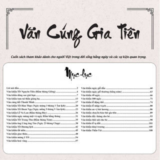Sách - Combo Văn Cúng gian Tiên & Kinh Sám Cửu Huyền Thất Tổ - Tiên Phong Books