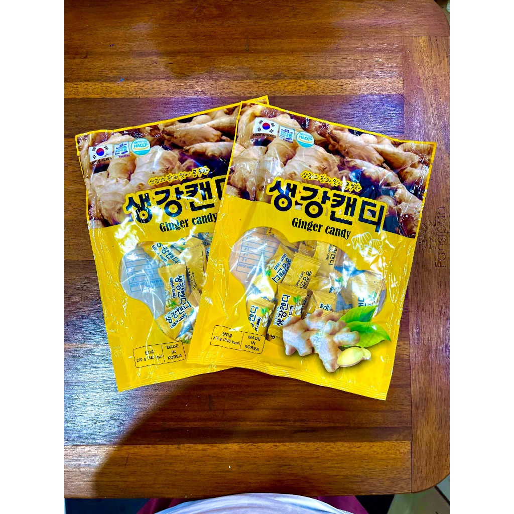 Kẹo gừng Hàn Quốc gói 210g