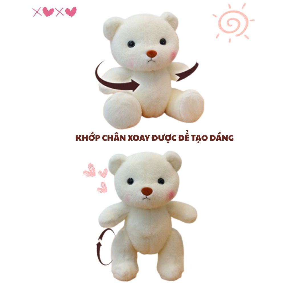 Gấu Bông Lena Bear Mặc Quần Áo Cosplay Thỏ Stitch Cún Cừu Đáng Yêu Làm Quà Tặng Cho Trẻ Em, Bạn Gái Ngày Sinh Nhật