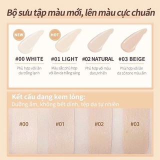 Combo 2 Kem Che Khuyết Điểm Judydoll Traceless Cloud Touch 3.2G Che Tự Nhiên Mờ Thâm Mụn Quầng Mắt