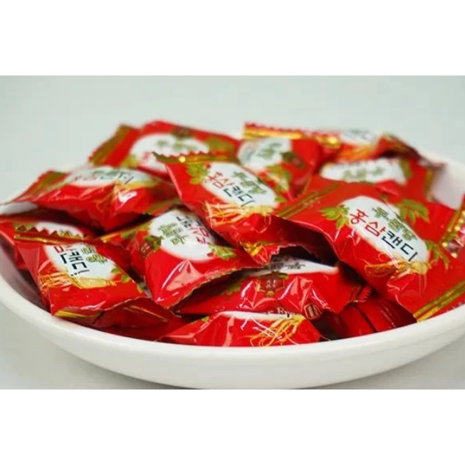 Kẹo Hồng Sâm Không Đường 365 Hàn Quốc 500gr - Thúy Sâm Yến Cộng Hòa