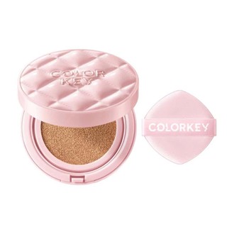 Cushion Chống Nắng Colorkey SPF50+ PA++++ Kẻ Ô Hồng Che Phủ Mịn Lâu Trôi 11g Hợp Da Trắng Sáng