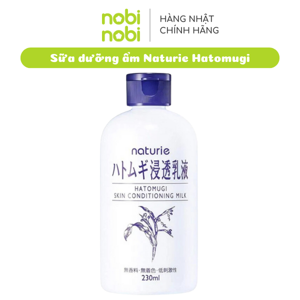 Sữa dưỡng chiết xuất ý dĩ Hatomugi Naturie  230ml