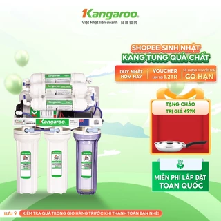 [LẮP ĐẶT 0Đ NỘI THÀNH HN &HCM] Máy lọc nước Hydrogen 9 lõi Kangaroo KG100HA - không vỏ tủ