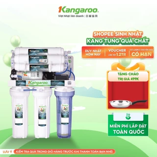 [LẮP ĐẶT 0Đ NỘI THÀNH HN &HCM] Máy lọc nước Hydrogen Kangaroo RO 10 lõi KG100HG - không vỏ