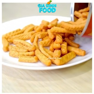 Snack Tôm ăn vặt Hanami Thái Lan Lon 110gr siêu ngon