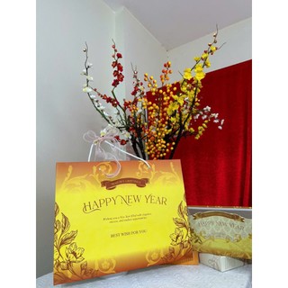 Túi Đựng Giỏ Quà Tết, Khay Thuyền, Đế Thuyền Đẹp (44x25x34 cm)