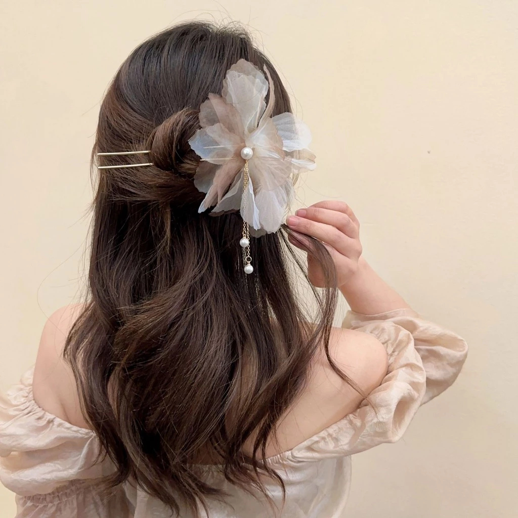 Trâm hoa – Phụ kiện cài tóc thủ công phong cách cổ điển, sang trọng LiLiQiQi By LeeGi - PK0123