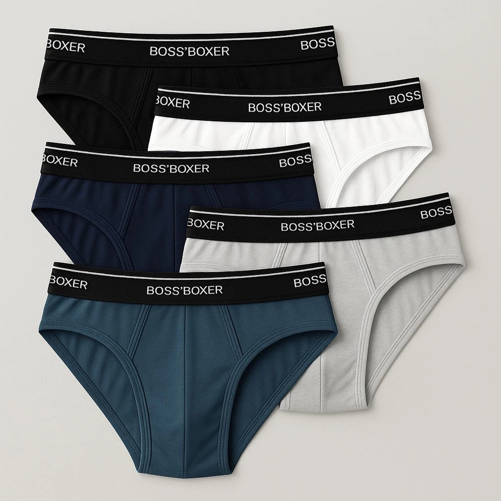 [Peinn] [ COMBO 5C] Quần Lót Nam Boxer Thun Lạnh Cao Cấp Thoáng Khí Co Giãn 4 Chiều Set 5 Màu BO02