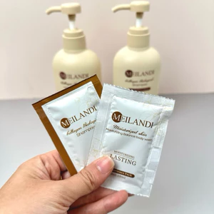 Bộ Dầu Gội Xả Collagen Phục Hồi Siêu Mượt Meilandi Giảm Rụng Mọc Tóc Hương Trà Xanh