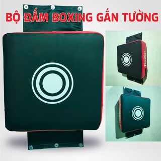 Bộ đấm boxing tại nhà, khiên đấm boxing gắn tường Fighter, khiên đấm 40cmx40cm, 50cmx50cm
