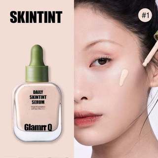 Kem Nền Căng Bóng Glamrr Q Daily Skintint Serum Vegan Foundation SPF50+ PA++++ 30ml