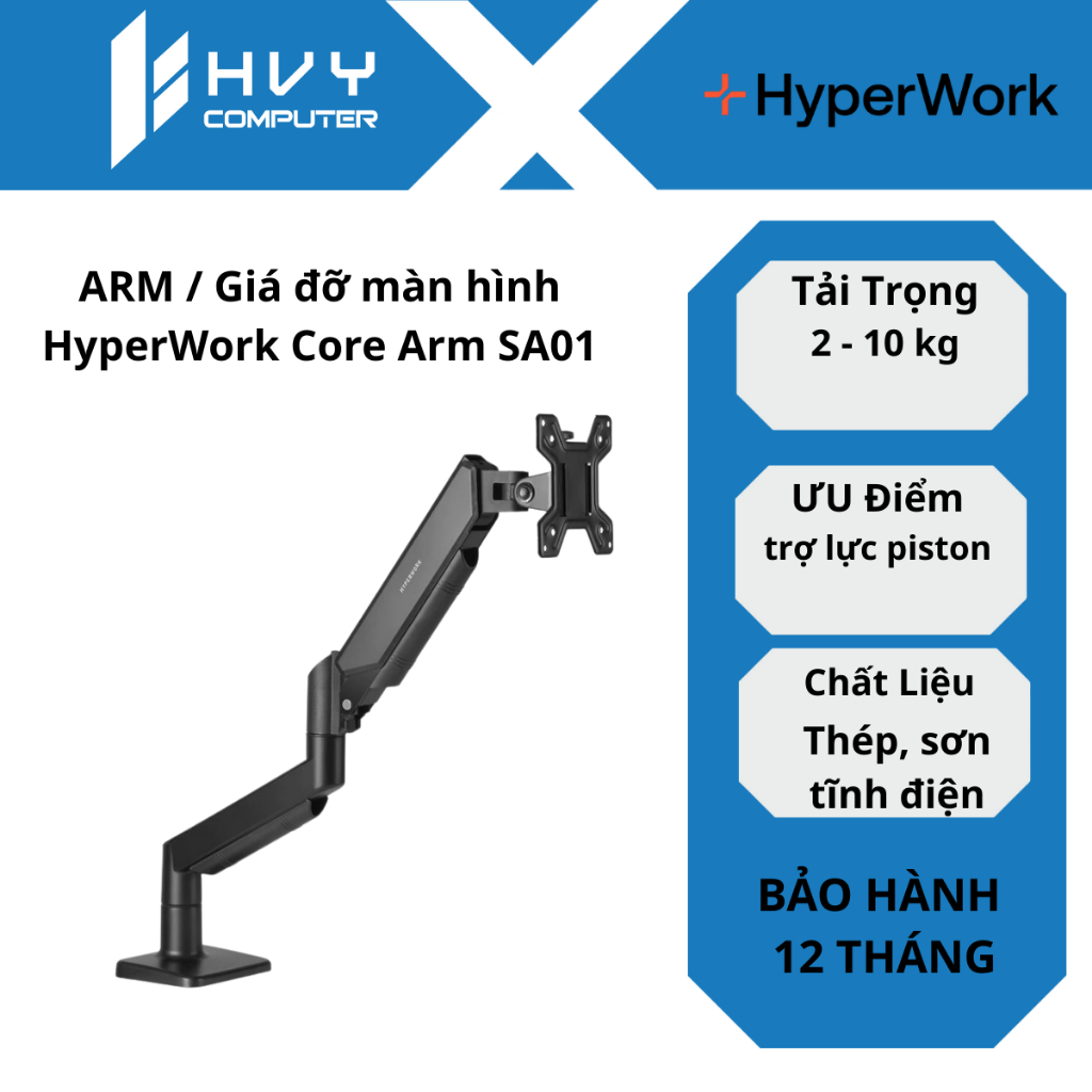 ARM / Giá đỡ màn hình HyperWork Core Arm SA01 - Hàng Chính Hãng ...