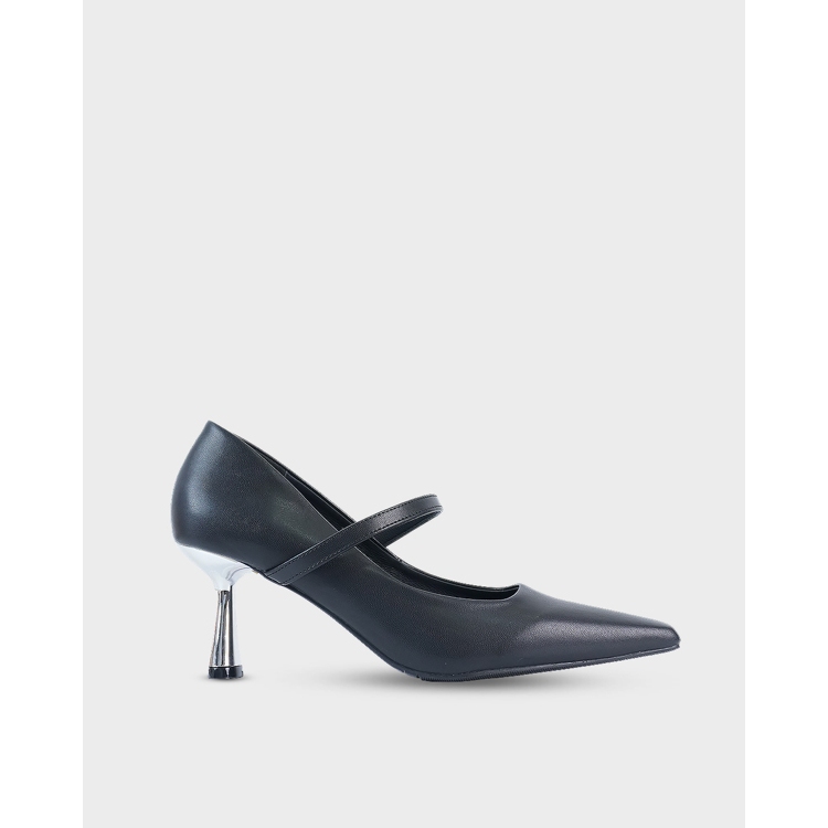 Giày cao gót nữ Mary Jane gót tráng gương 6cm HG Fashion thanh lịch dễ phối đồ công sở HG91725