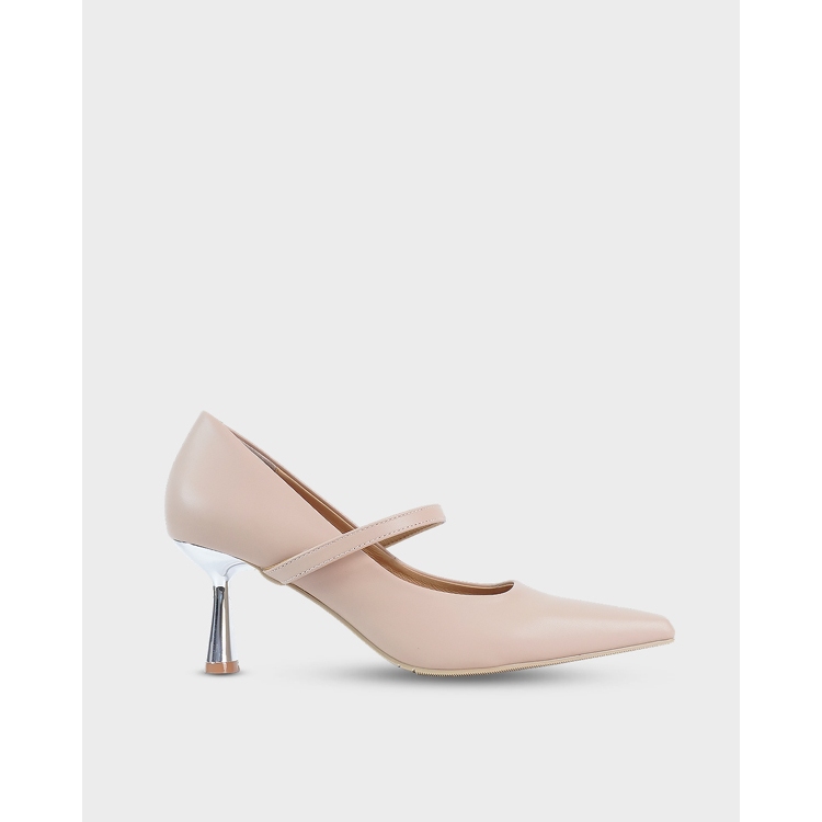 Giày cao gót nữ Mary Jane gót tráng gương 6cm HG Fashion thanh lịch dễ phối đồ công sở HG91725